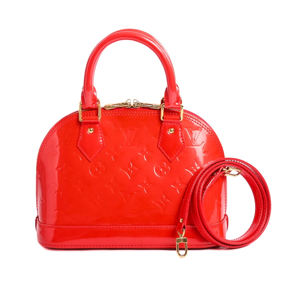 【中古AB品】  ルイヴィトン アルマBB モノグラムヴェルニ M91698  新宿歌舞伎町店