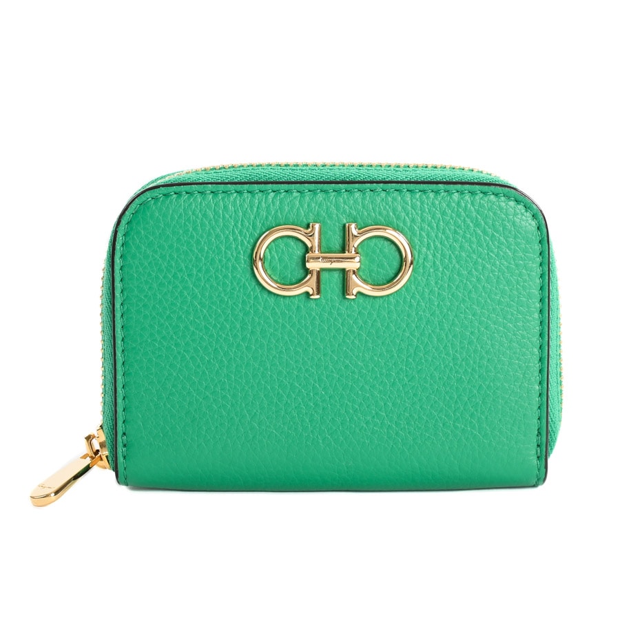 【中古A品】  フェラガモ コインケース   カタオシレザー 元町本店