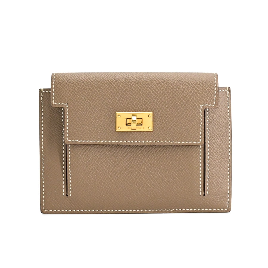 【中古A品】  エルメス ケリーポケットコンパクト   ヴォーエプソン 新宿歌舞伎町店