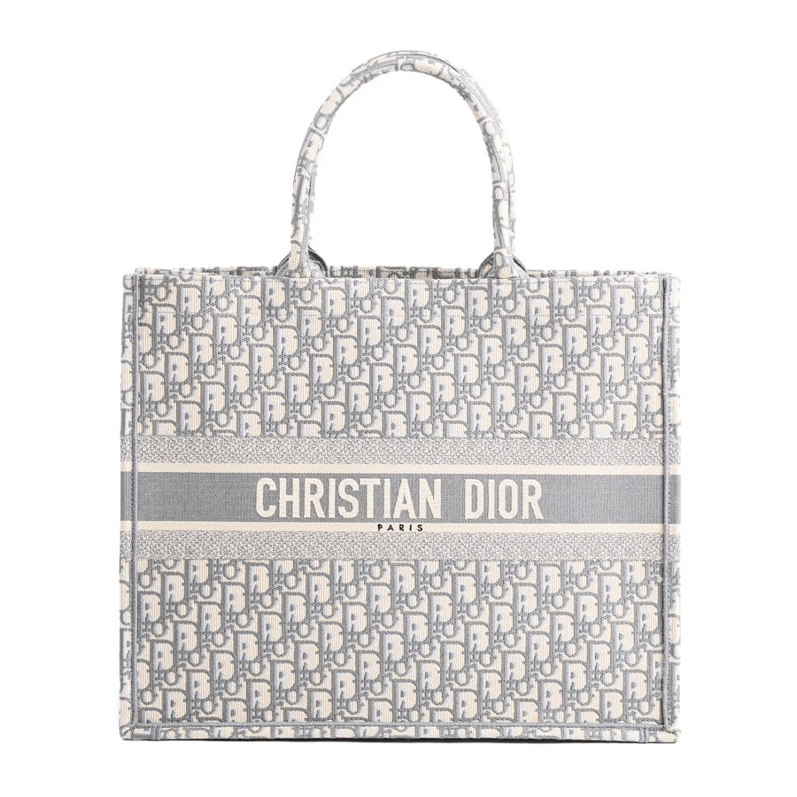 【中古A品】  ディオール ブックトートラージ  M1286ZRIW_M20I ジャガード 元町本店