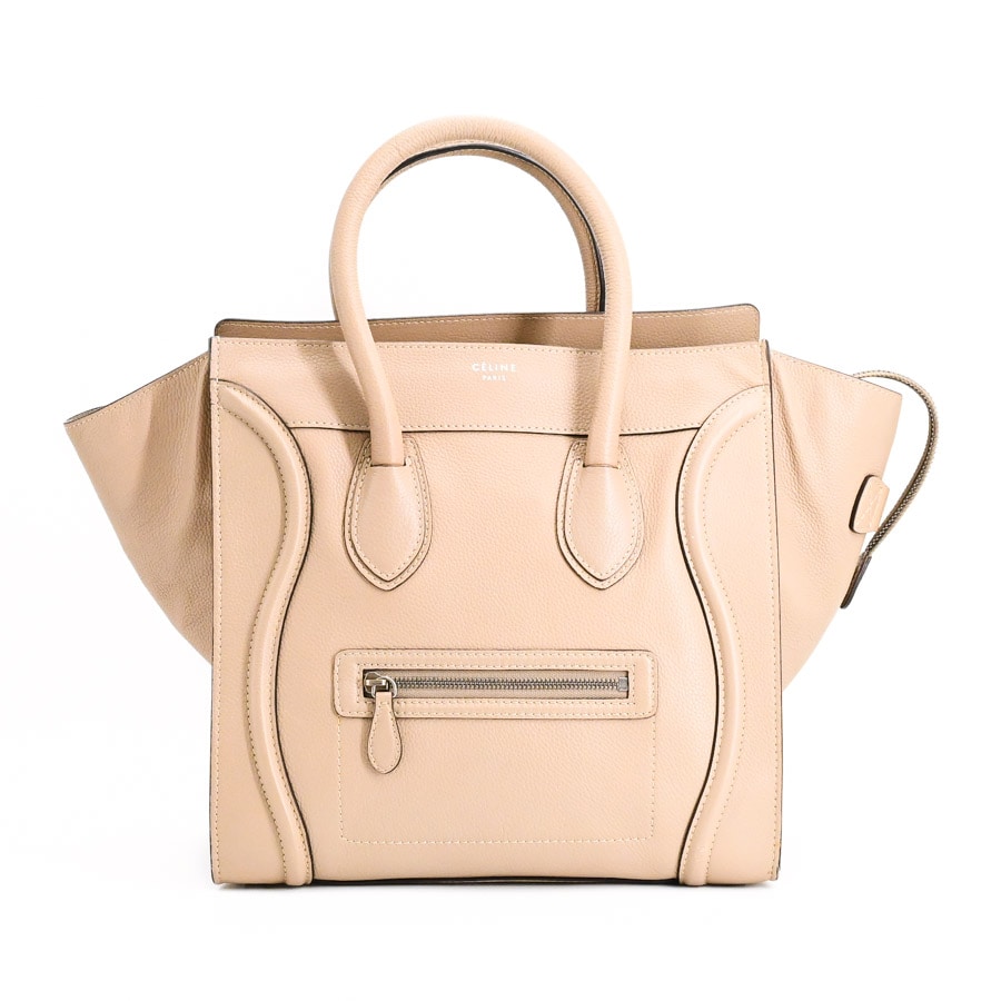 【中古AB品】  セリーヌ ラゲージミニ  165213 型押しレザー 元町本店