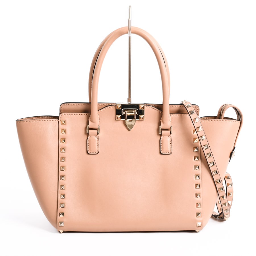 【中古AB品】  ヴァレンチノ 2WAYハンドバッグ   カーフ 新宿歌舞伎町店