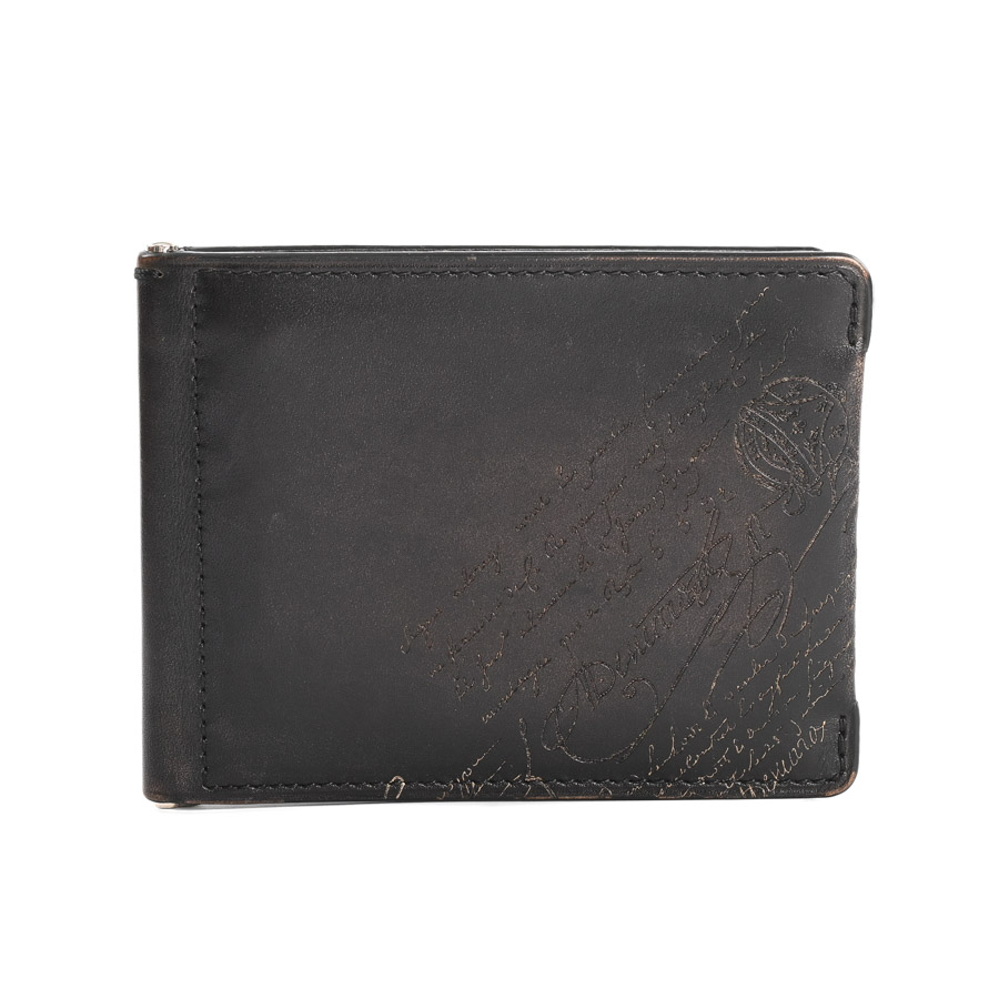 【中古AB品】  ベルルッティ マネークリップツキカードケース   カーフ 横浜関内店