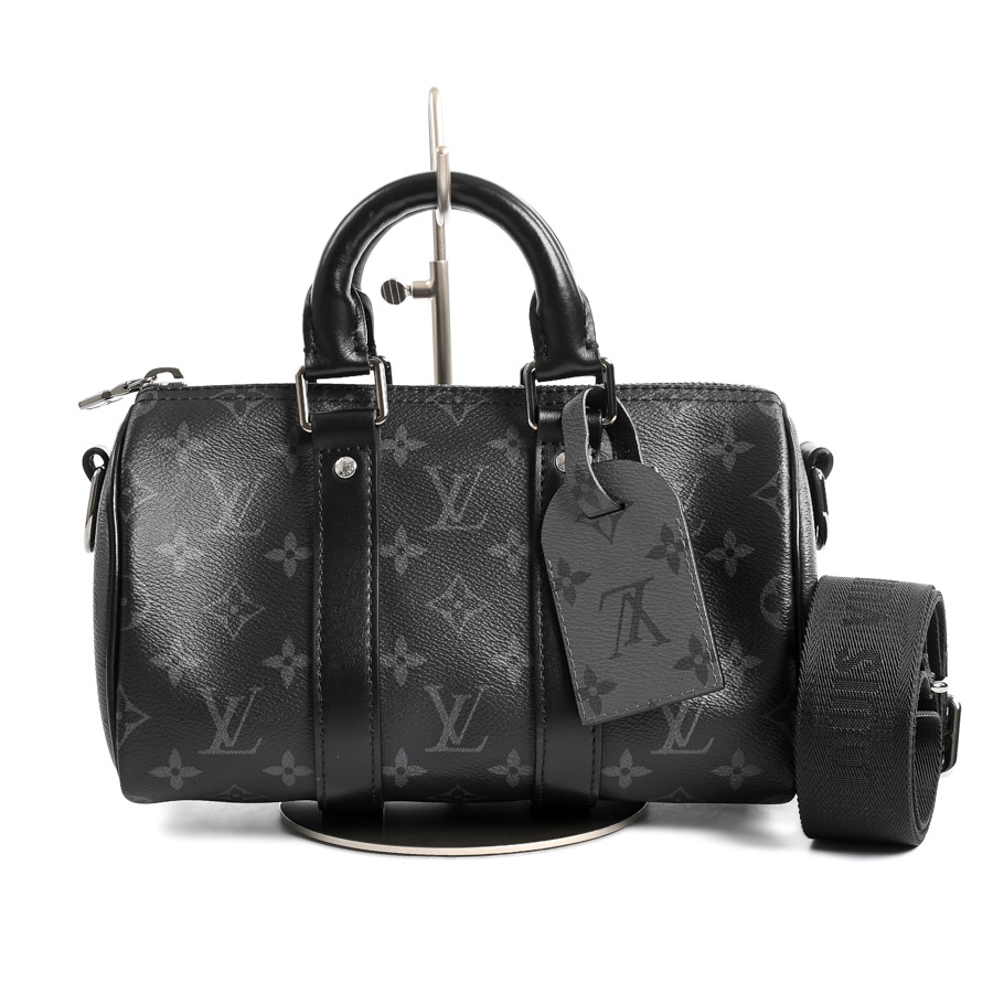 【中古A品】  ルイヴィトン キーポルバンドリエール25 モノグラムエクリプス M46271  横浜関内店