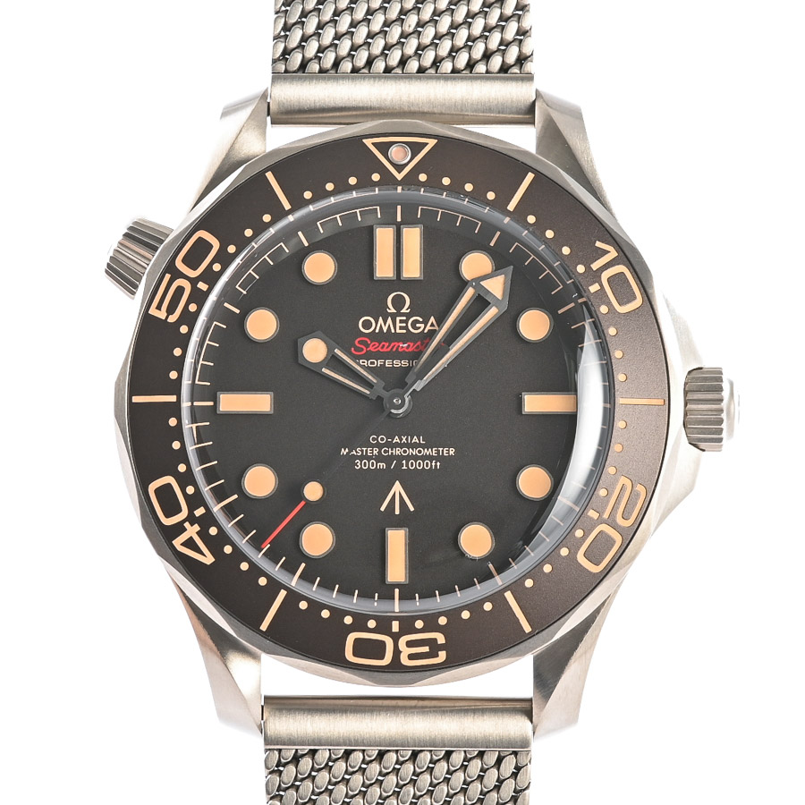 【中古A品】  オメガ シーマスター ダイバー300 コーアクシャル 007エディション  210.90.42.20.01.001 チタニウム 横浜関内店