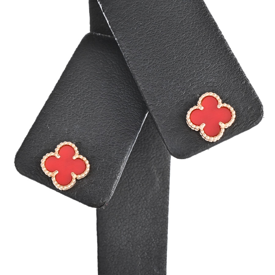 【中古A品】  ヴァンクリーフアーペル スウィートアルハンブラ  VCARN6BO00 K18ピンクゴールド 元町本店