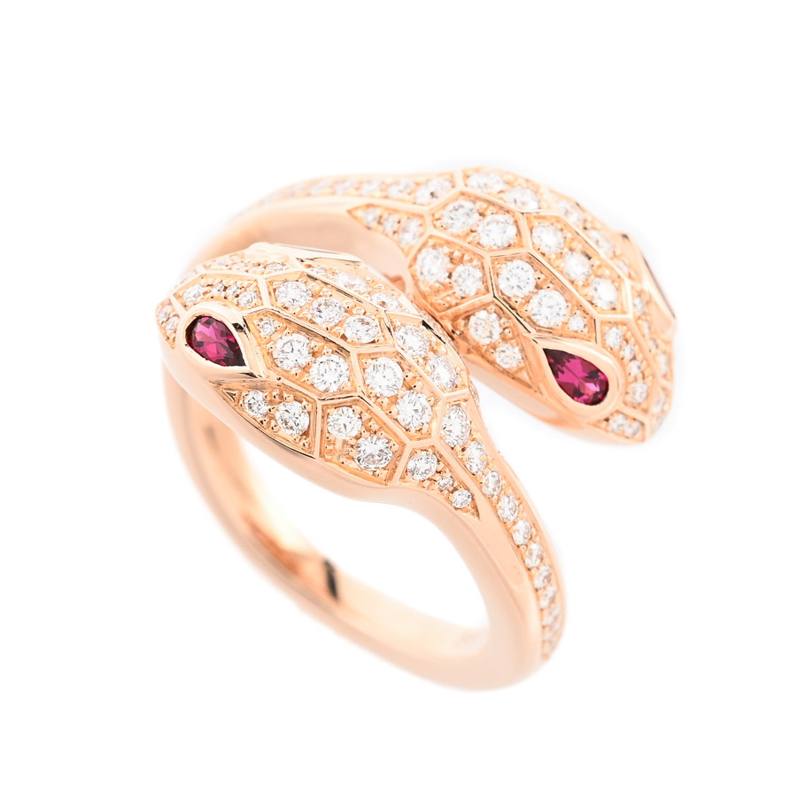 【中古A品】  ブルガリ セルペンティ セドゥットーリ  358090 K18ピンクゴールド 元町本店