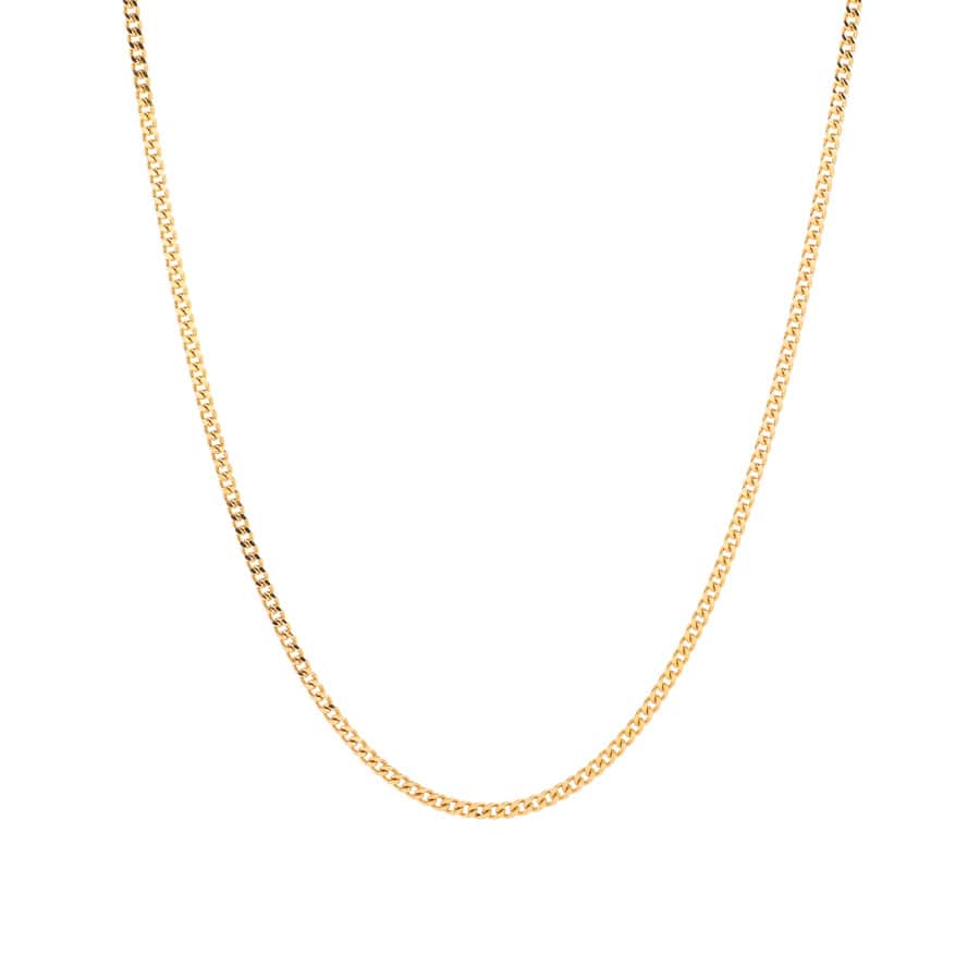 【中古A品】  ノンブランドジュエリー 喜平ネックレス 2面 10.0g   K18YG 銀座