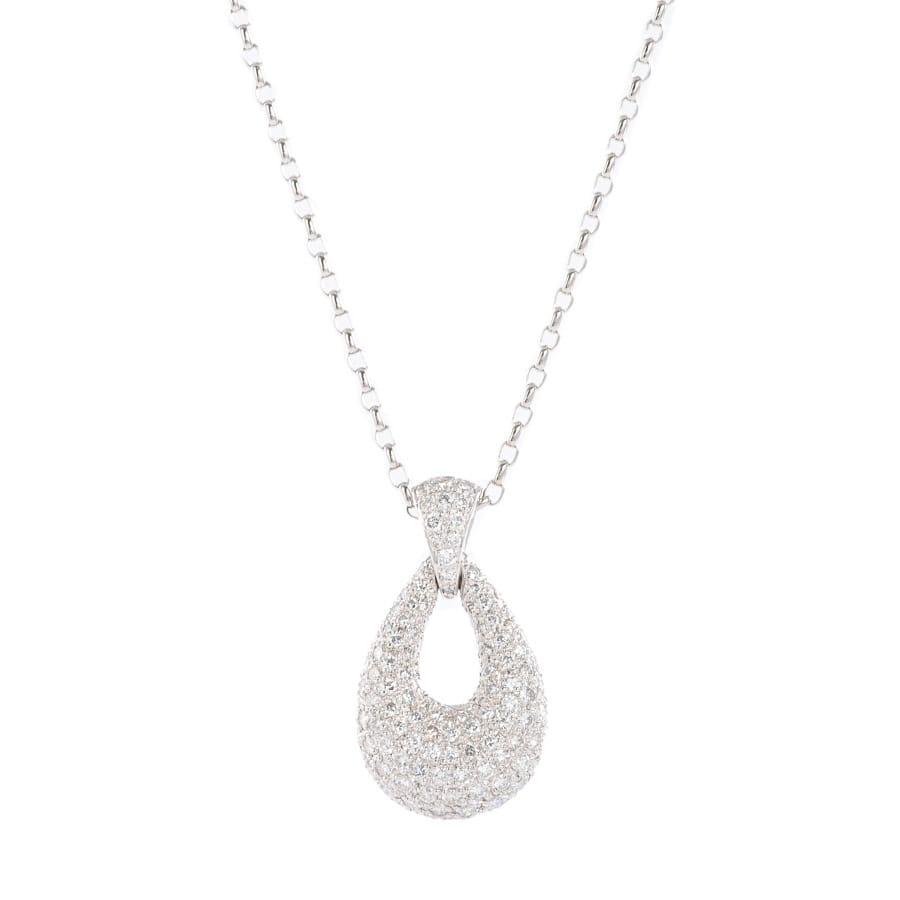 【中古A品】  サザンクロス ダイヤ ネックレス   プラチナ850/900(Pt850/900) 新宿歌舞伎町店