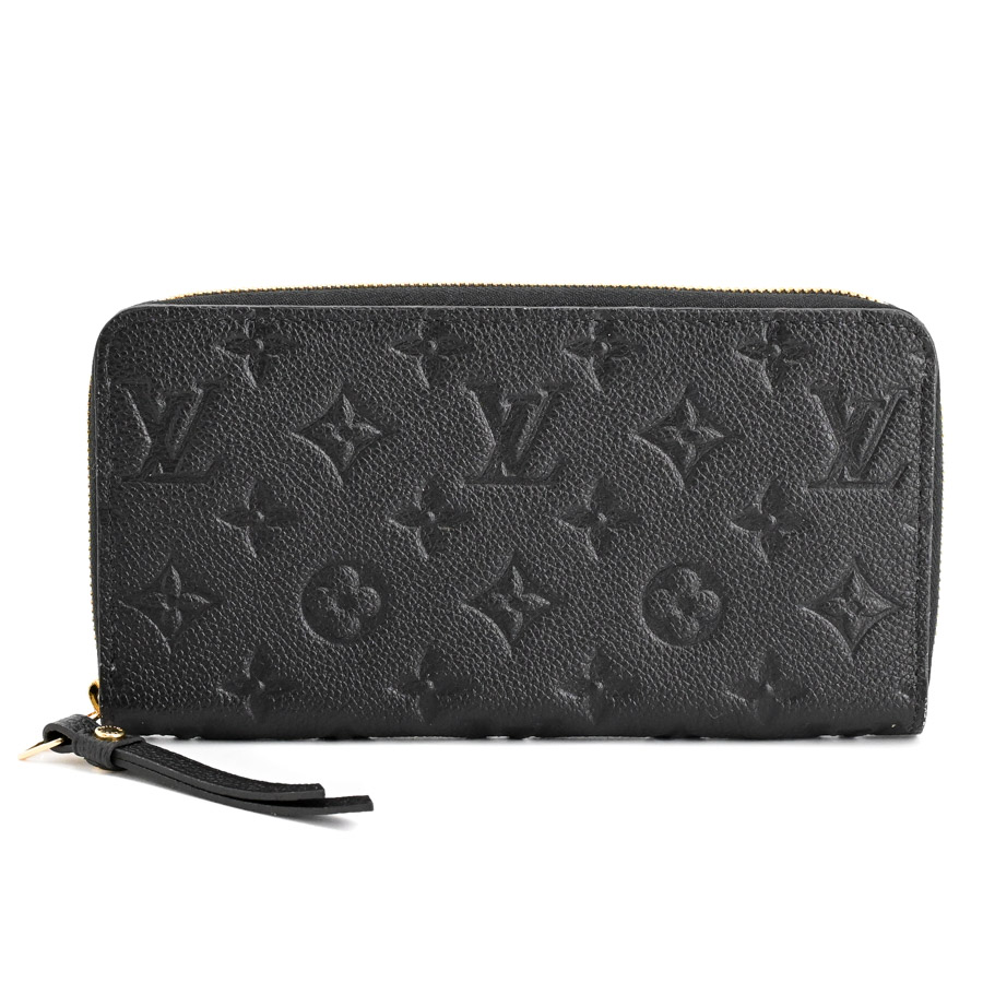【未使用品】  ルイヴィトン ジッピーウォレット モノグラムアンプラント M61864  銀座
