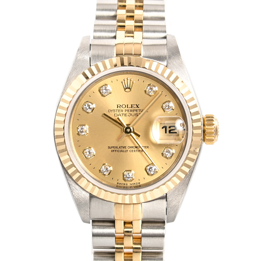 【中古A品】  ロレックス デイトジャスト  79173G ステンレス/イエローゴールド 元町本店