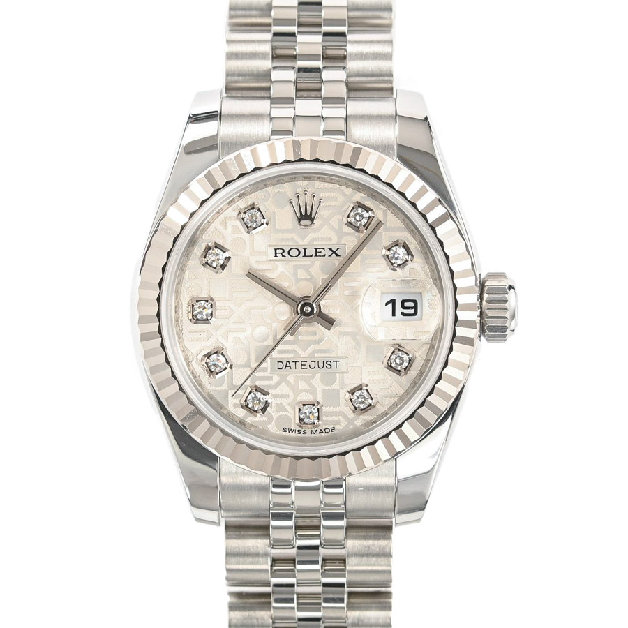 【中古A品】  ロレックス デイトジャスト  179174G ステンレス/ホワイトゴールド 銀座