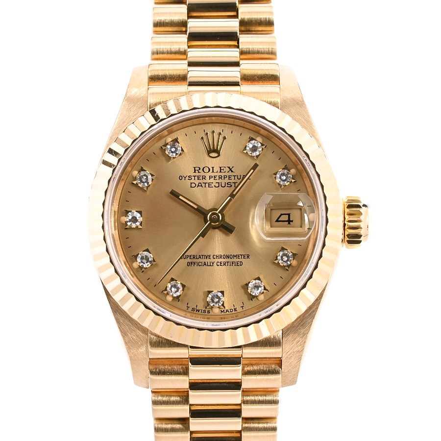 【中古A品】  ロレックス デイトジャスト  69178G イエローゴールド 元町本店