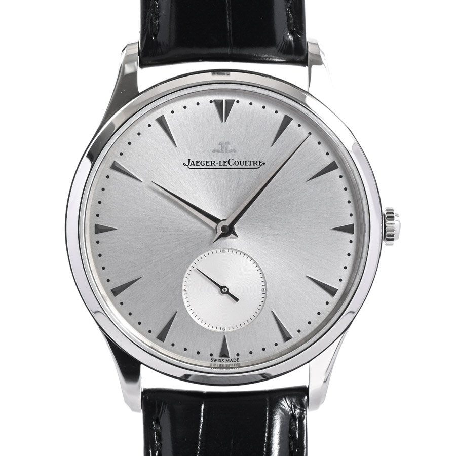 【中古A品】  ジャガールクルト マスター ウルトラスリム ムーン  Q1358420 ステンレス 銀座