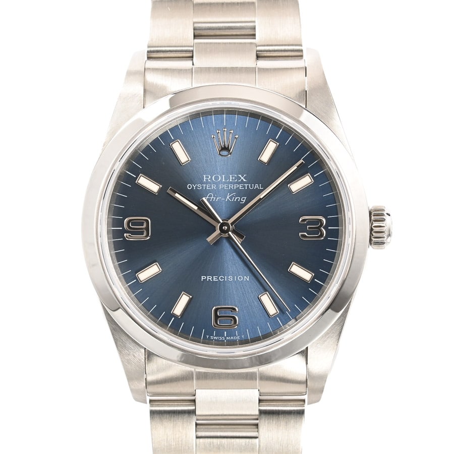 【中古A品】  ロレックス エアキング  14000 ステンレス 元町本店