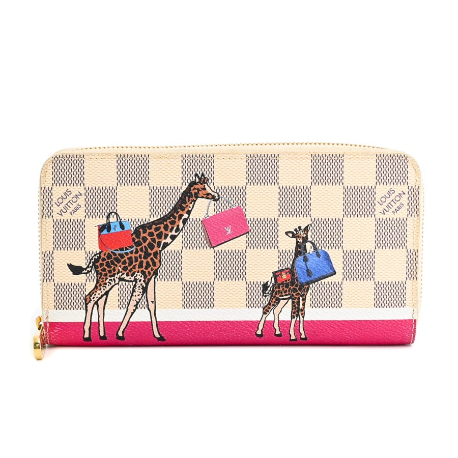 【中古AB品】  ルイヴィトン ジッピーウォレット ダミエアズール N60058  新宿歌舞伎町店