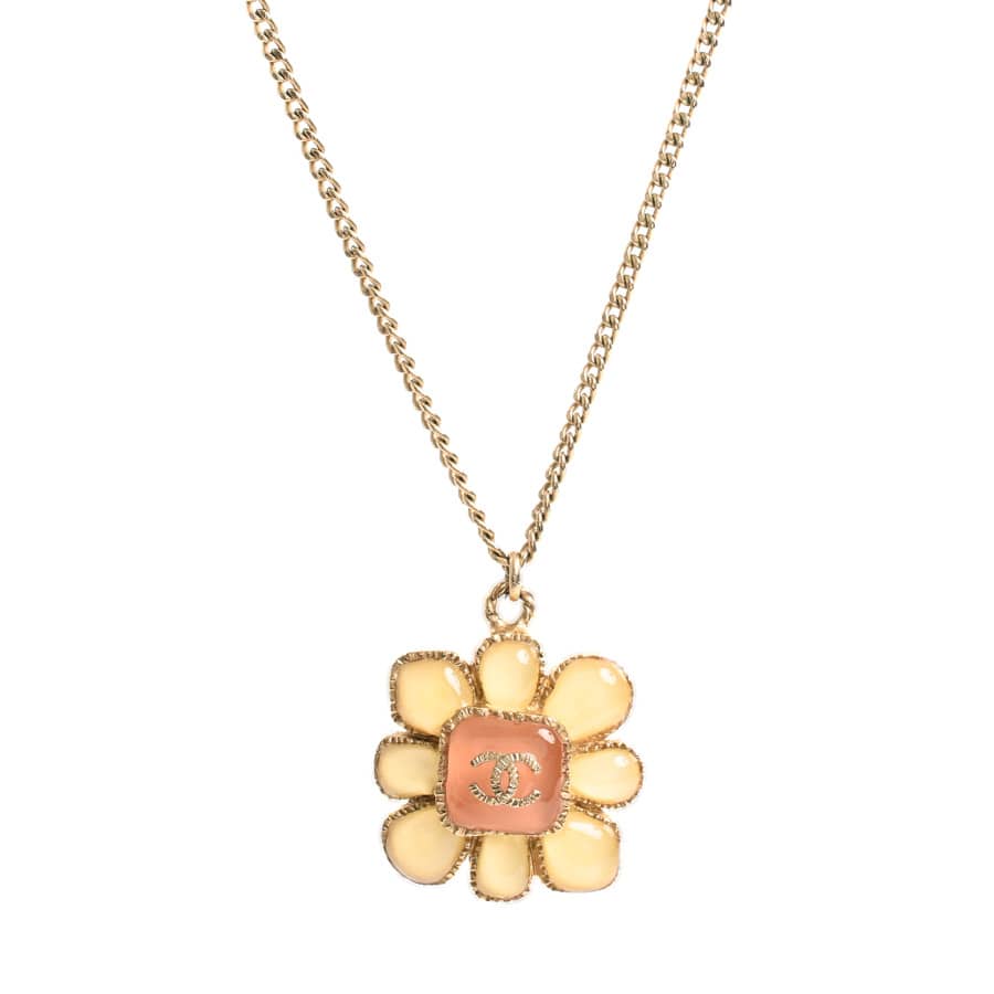 【中古A品】  シャネル ネックレス   ゴールドメッキ 元町本店