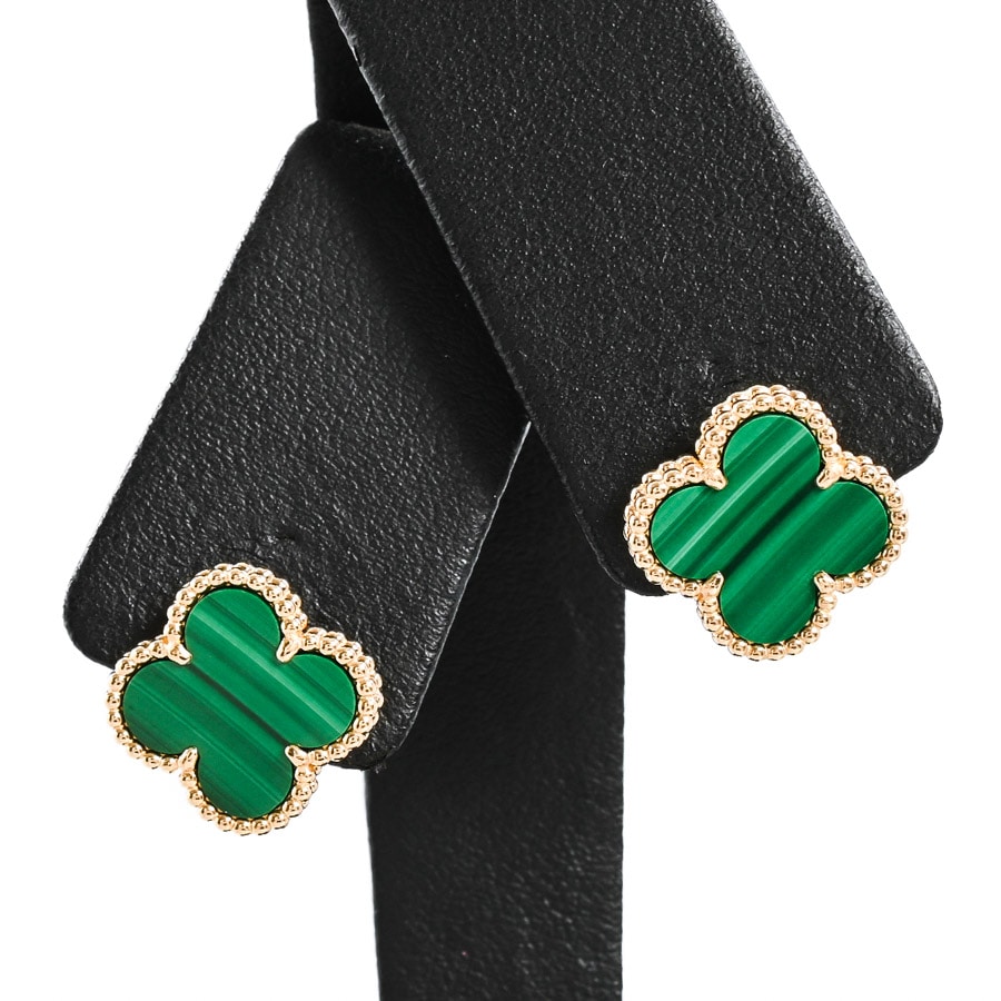 【中古A品】  ヴァンクリーフアーペル ヴィンテージアルハンブラ  VCARO3QL00 K18イエローゴールド 新宿歌舞伎町店