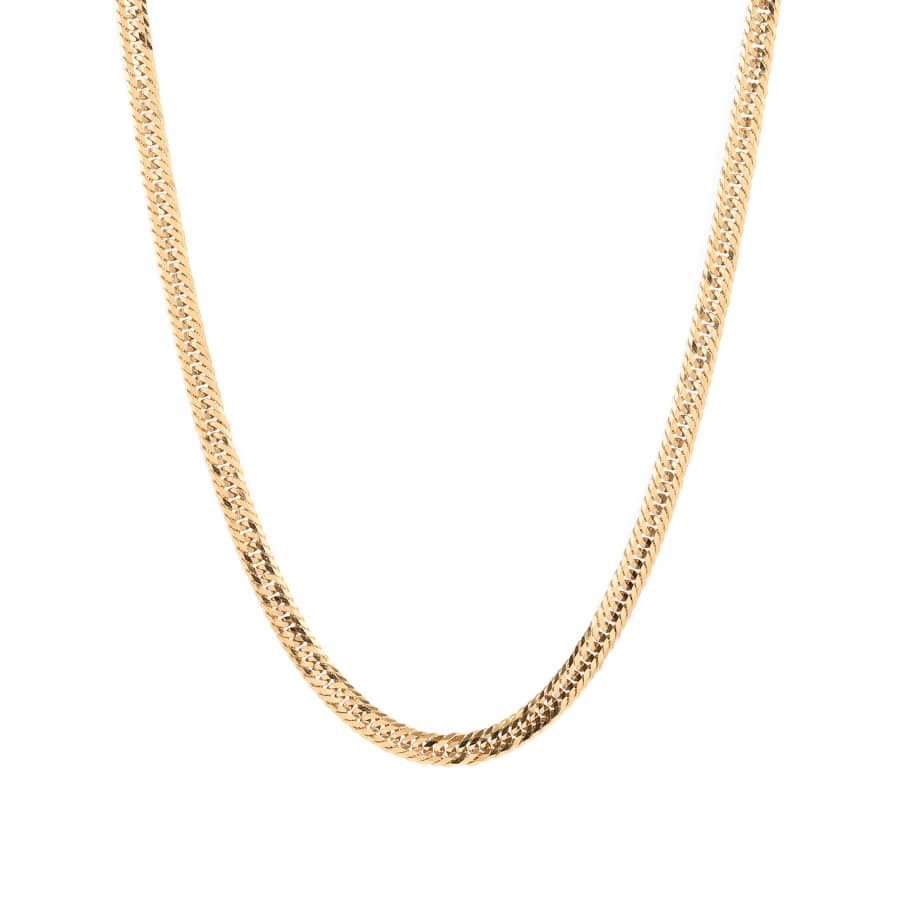 【中古A品】  ノンブランドジュエリー 喜平ネックレス 12面トリプル 20.7g   K18YG THE YOKOHAMA FRONT