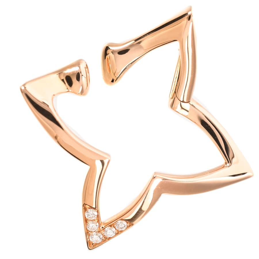 【中古A品】  ルイヴィトン フープ オンブレ ブロッサム  Q06970 K18ピンクゴールド THE YOKOHAMA FRONT