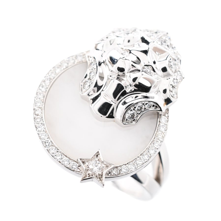 【中古A品】  シャネル スールシーニュデュリオン   K18ホワイトゴールド 新宿歌舞伎町店