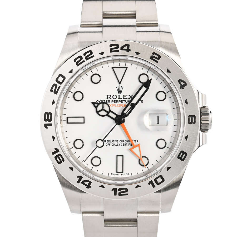 【中古A品】  ロレックス エクスプローラー2  216570 ステンレス 銀座