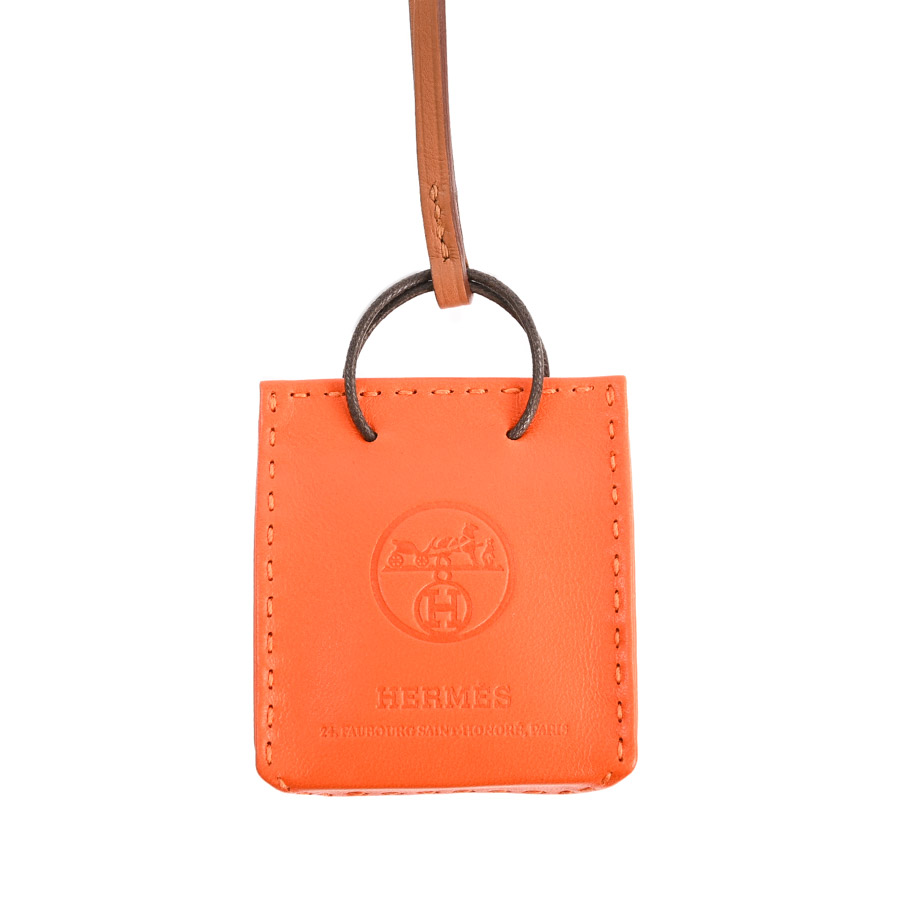 【中古A品】  エルメス サックオランジュ   アニョ 銀座