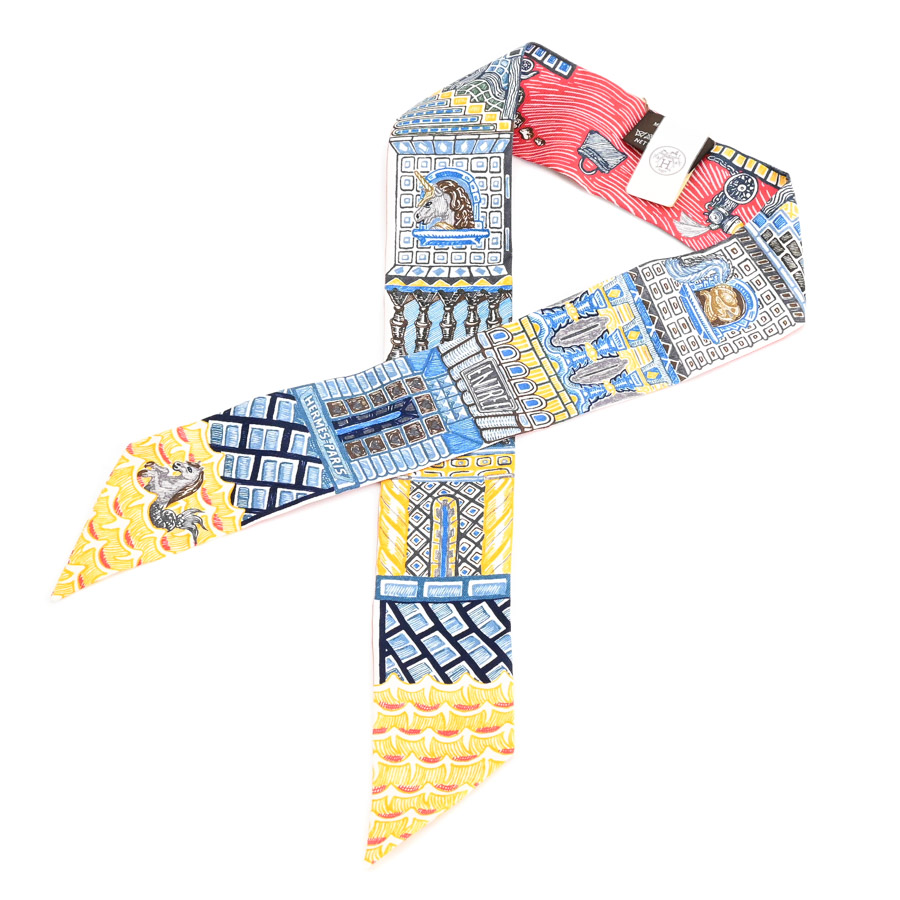 【未使用品】  エルメス ツイリー   シルク 横浜関内店