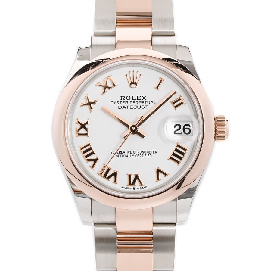 【中古A品】  ロレックス デイトジャスト31  278241/OYS ステンレス/ピンクゴールド 元町本店