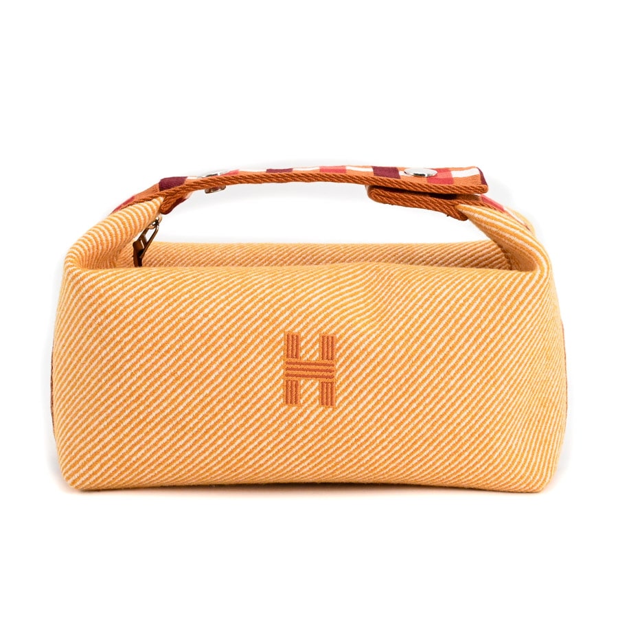 【中古A品】  エルメス ブリッドアブラックPM   ウール 銀座