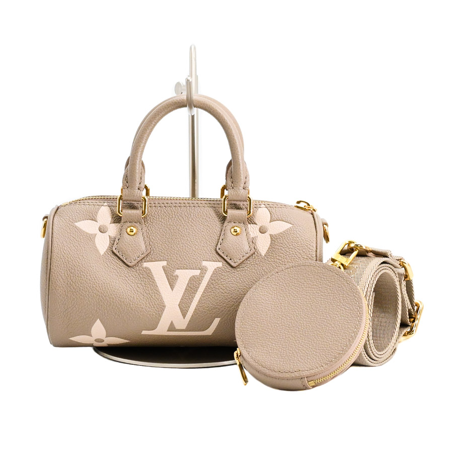 【中古A品】  ルイヴィトン パピヨンBB バイカラーアンプラント M46031  銀座