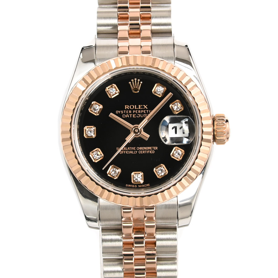 【中古A品】  ロレックス デイトジャスト  179171G ステンレス/ピンクゴールド 横浜関内店