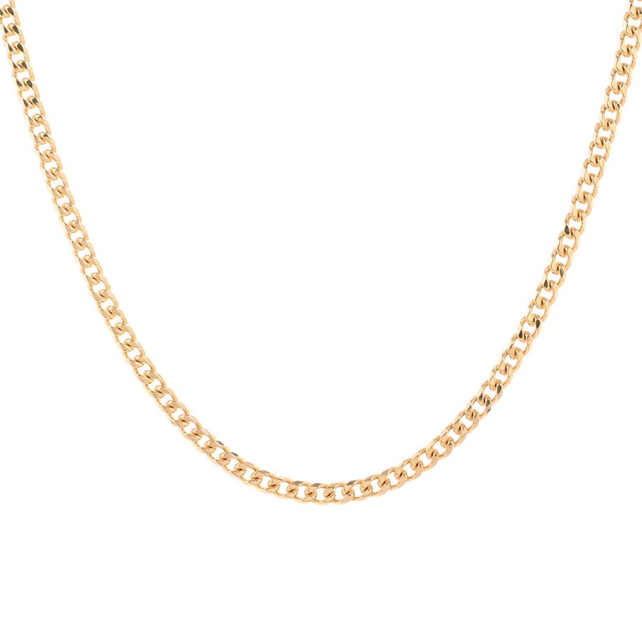 【中古A品】  ノンブランドジュエリー 喜平ネックレス 6面 20.4g   K18YG 新宿歌舞伎町店