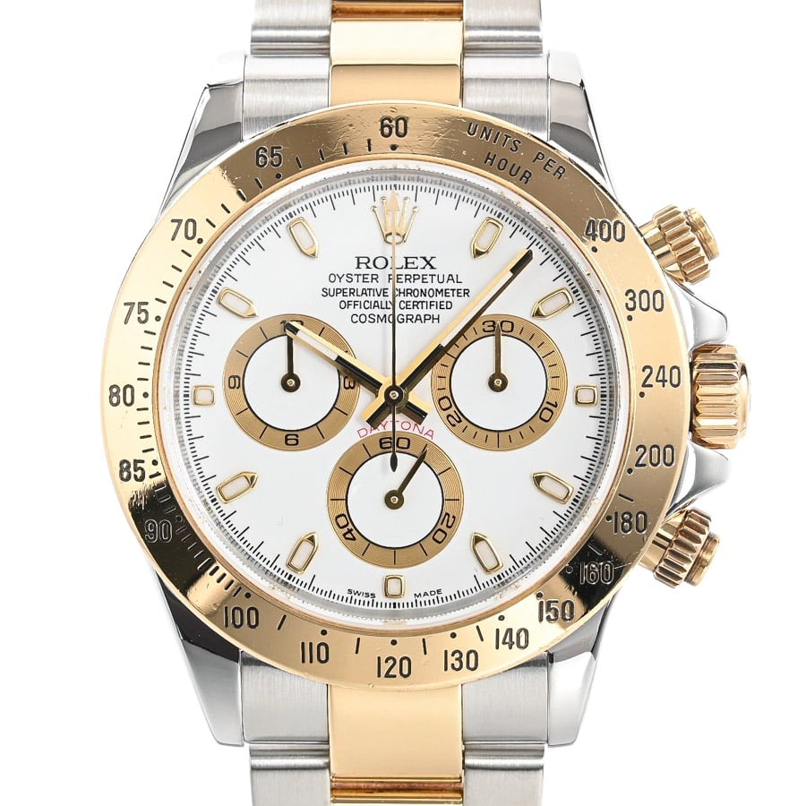 【中古A品】  ロレックス デイトナ  116523 ステンレス/イエローゴールド 元町本店