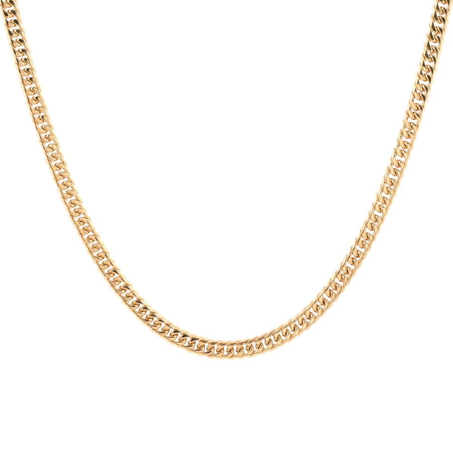 【中古A品】  ノンブランドジュエリー 喜平ネックレス 6面ダブル 48.2g   K18YG 元町本店