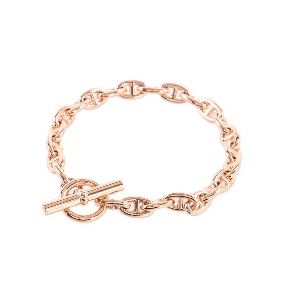 【中古A品】  エルメス シェーヌダンクル TPM   K18ピンクゴールド(K18PG) 銀座