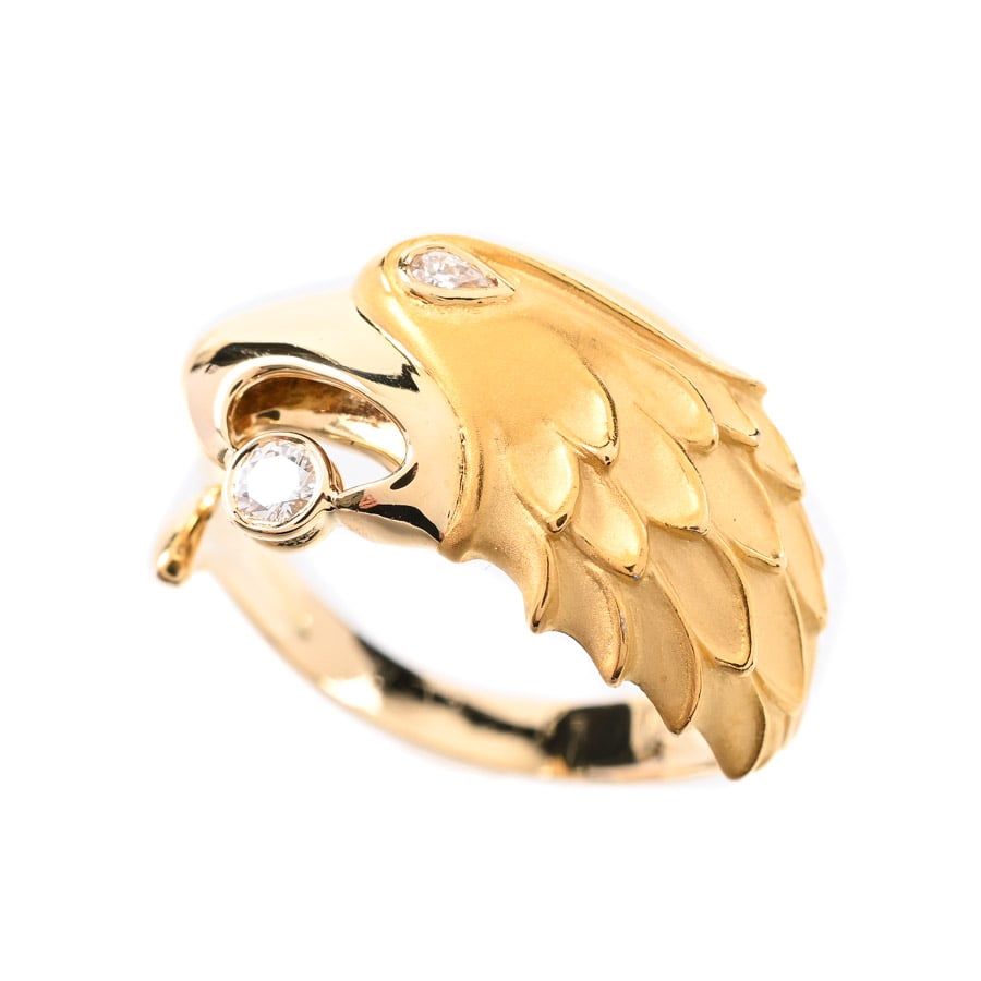 【中古A品】  カレライカレラ イーグル   K18イエローゴールド(K18YG) 銀座