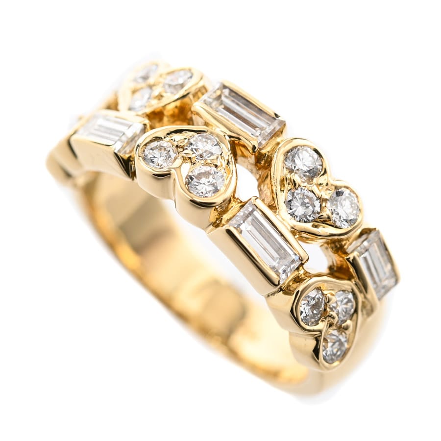 【中古A品】  ティファニー ハート   K18イエローゴールド(K18YG) 新宿歌舞伎町店