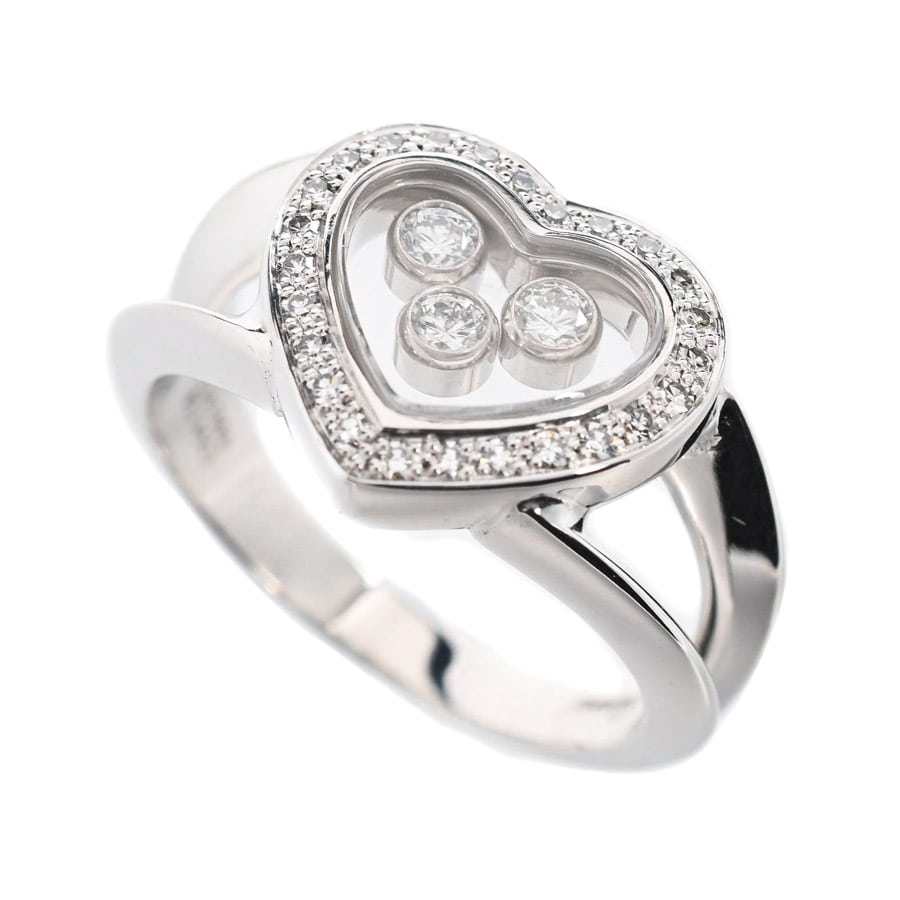 【中古A品】  ショパール ハッピーダイヤ  82/4502 K18ホワイトゴールド(K18WG) 新宿歌舞伎町店