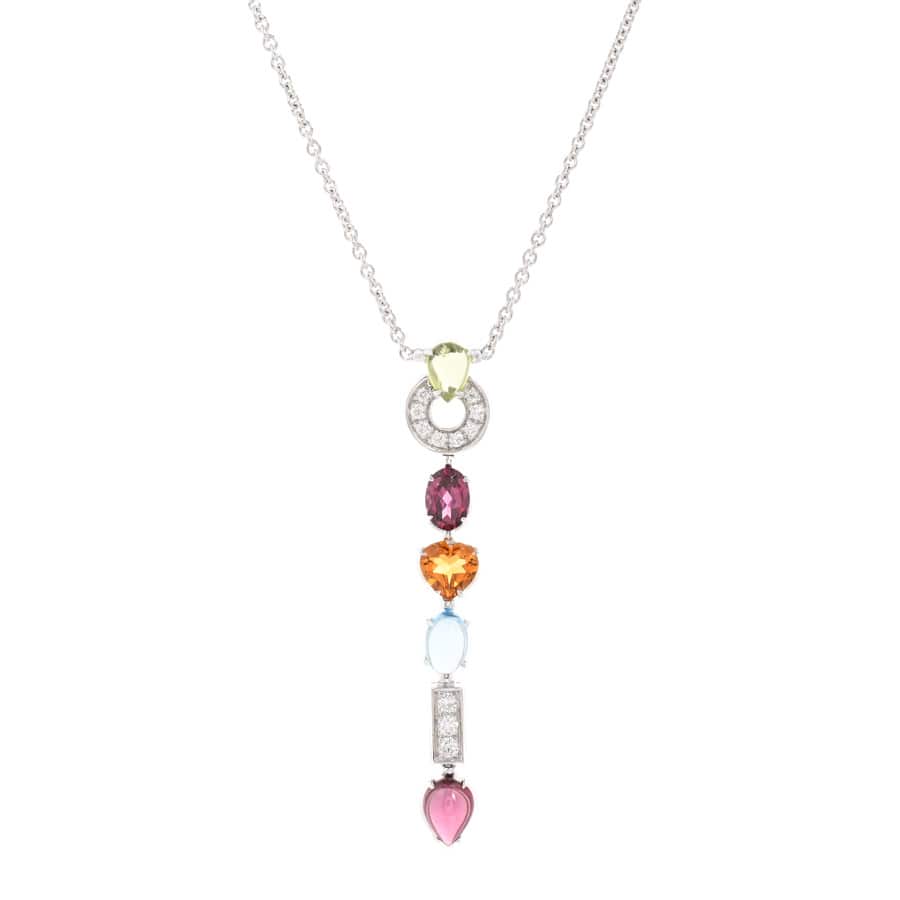 【中古A品】  ブルガリ アレグラ   K18ホワイトゴールド 銀座