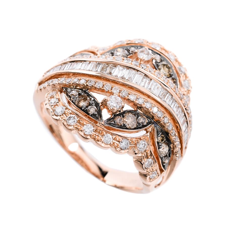 【中古A品】  ノンブランドジュエリー ダイヤ リング   K18ピンクゴールド 横浜関内店