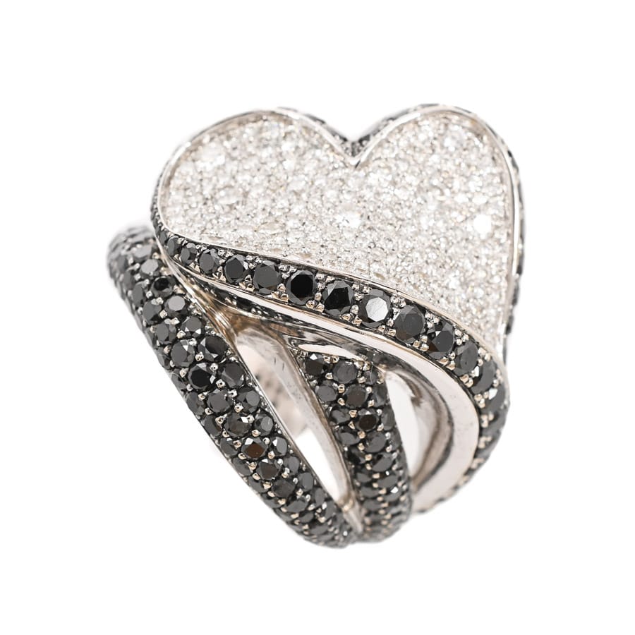 【中古A品】  ノンブランドジュエリー ダイヤ リング   K18ホワイトゴールド 横浜関内店