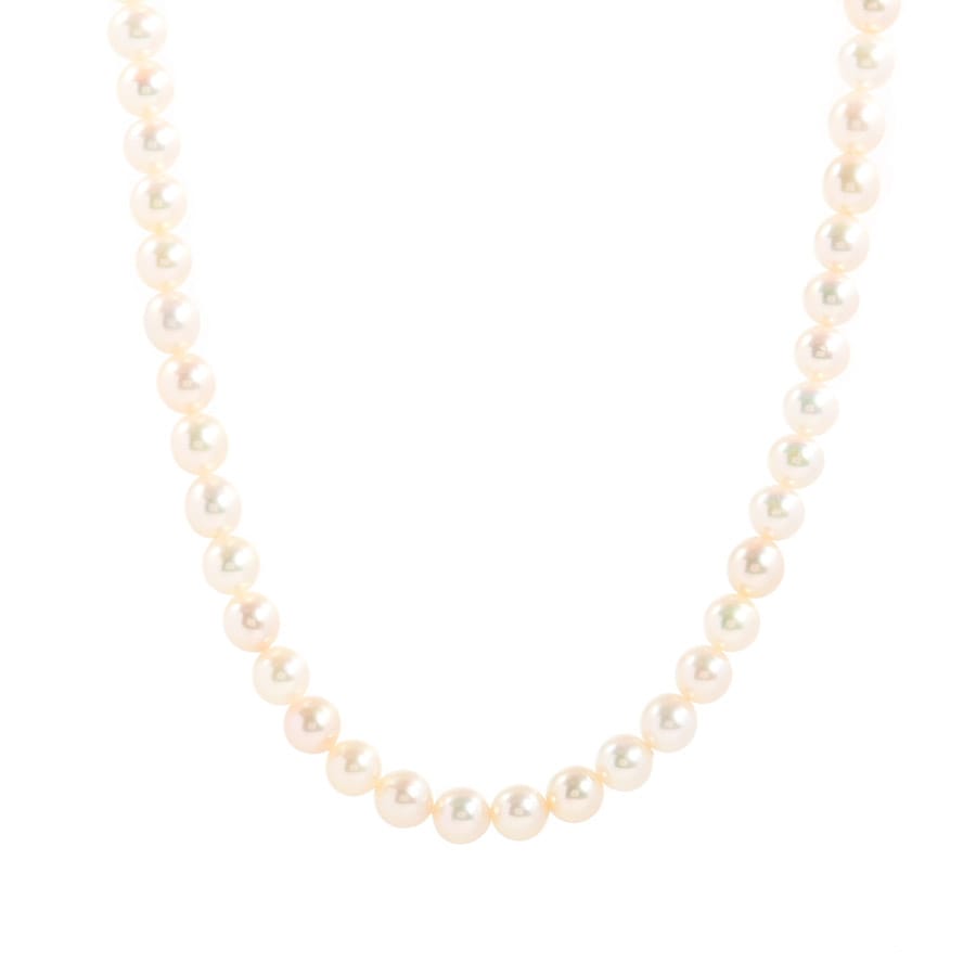 【中古A品】  ノンブランドジュエリー パール ネックレス   K14イエローゴールド 横浜関内店