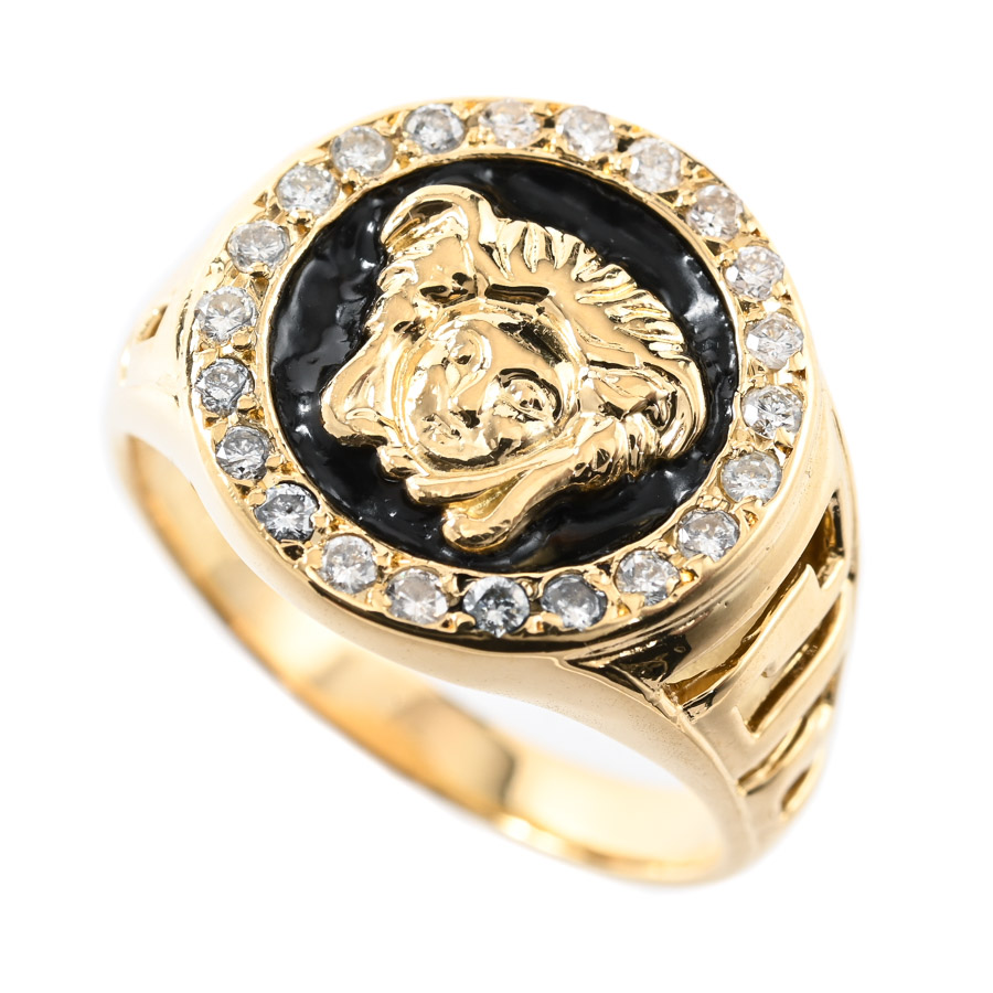 【中古A品】  ノンブランドジュエリー ダイヤ リング   K18YG 横浜関内店