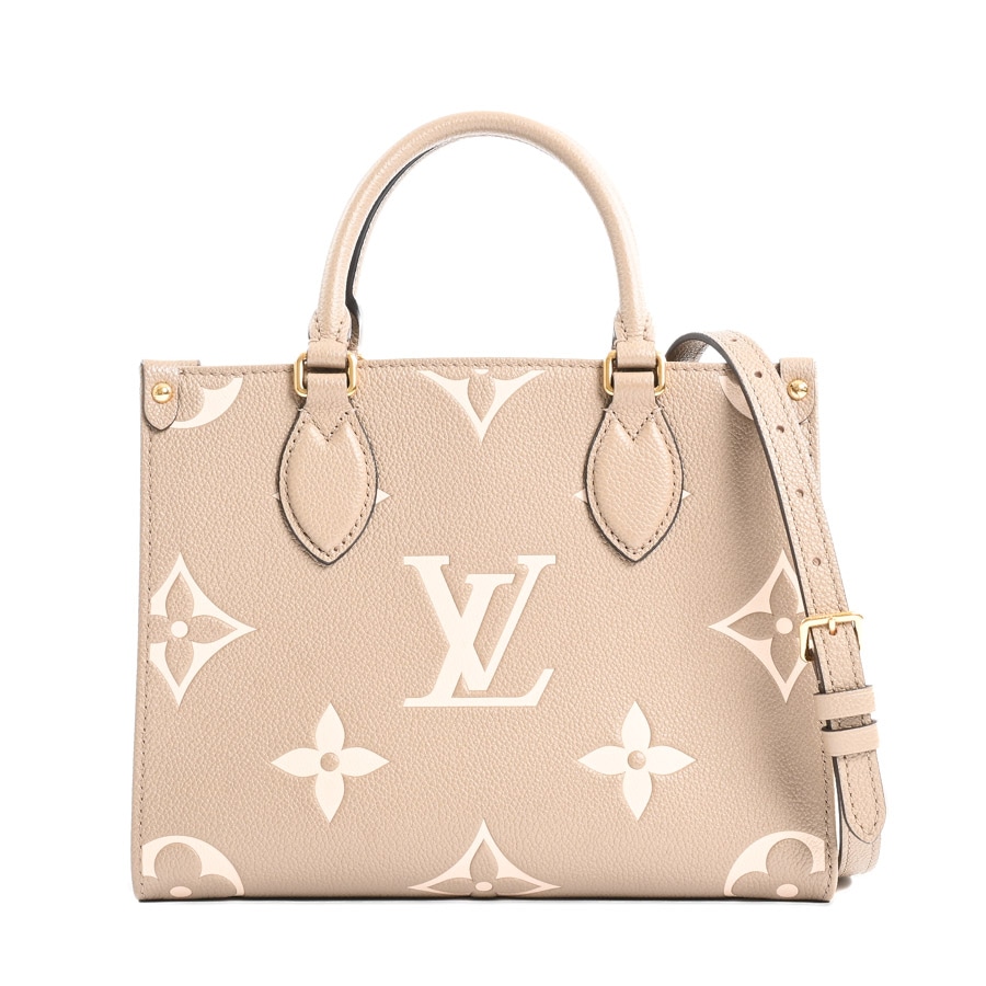 【中古A品】  ルイヴィトン オンザゴーPM バイカラーアンプラント M45779  銀座