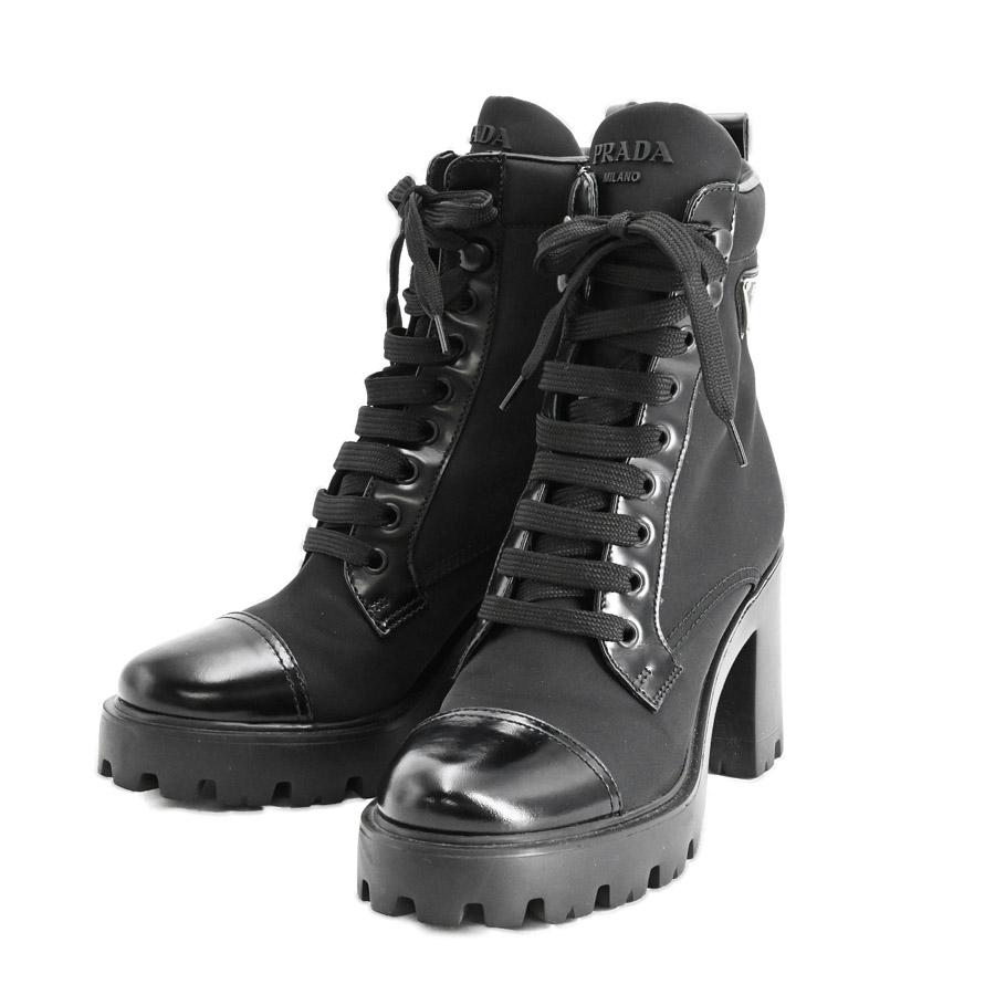 【中古A品】  プラダ ショートブーツ  1T239N リナイロン 新宿歌舞伎町店