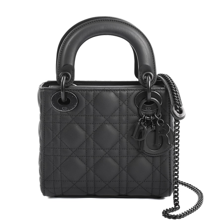 【中古AB品】  ディオール レディディオールミニ  M0505SLO1_M989 カーフ THE YOKOHAMA FRONT