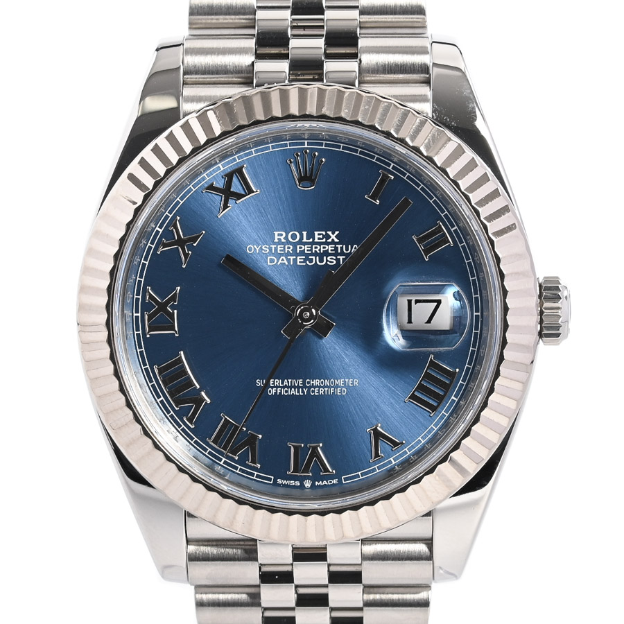 【中古A品】  ロレックス デイトジャスト41  126334/J ステンレス/ホワイトゴールド 新宿歌舞伎町店