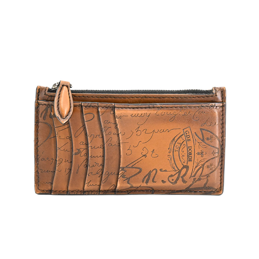 【中古AB品】  ベルルッティ コアマキシロングジップカードホルダー   カーフ 元町本店