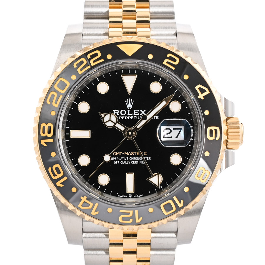 【中古A品】  ロレックス GMTマスター2  126713GRNR ステンレス/イエローゴールド 新宿歌舞伎町店